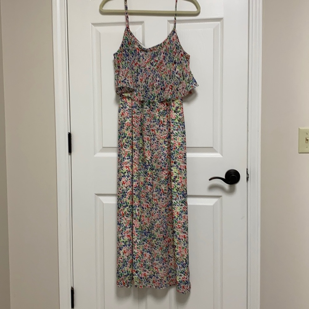 Colorful MIDI dress